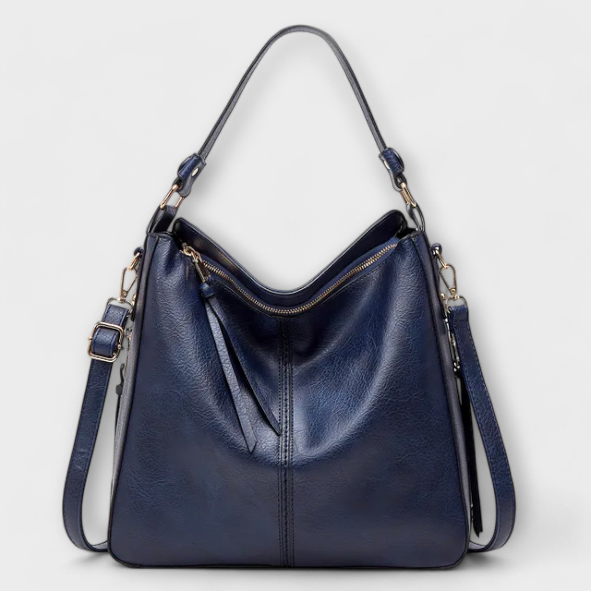 Annabelle | Zip-Accent Shoulder Bag