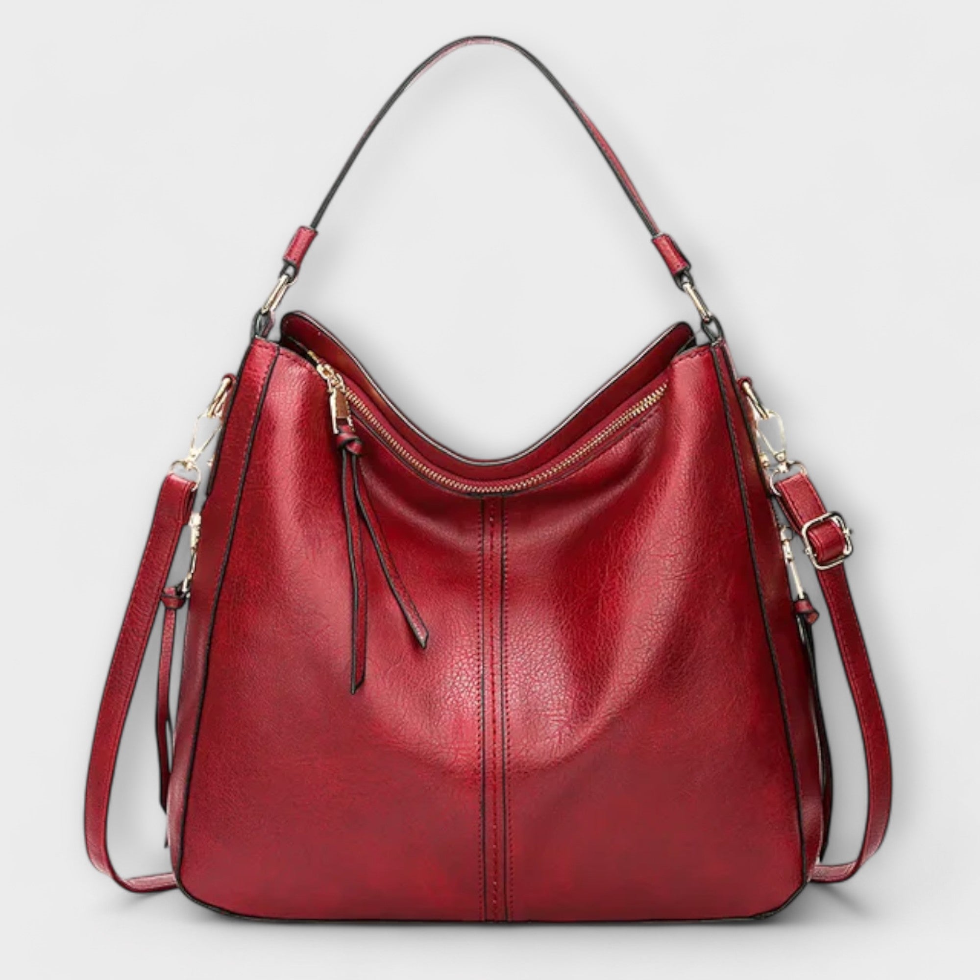 Annabelle | Zip-Accent Shoulder Bag