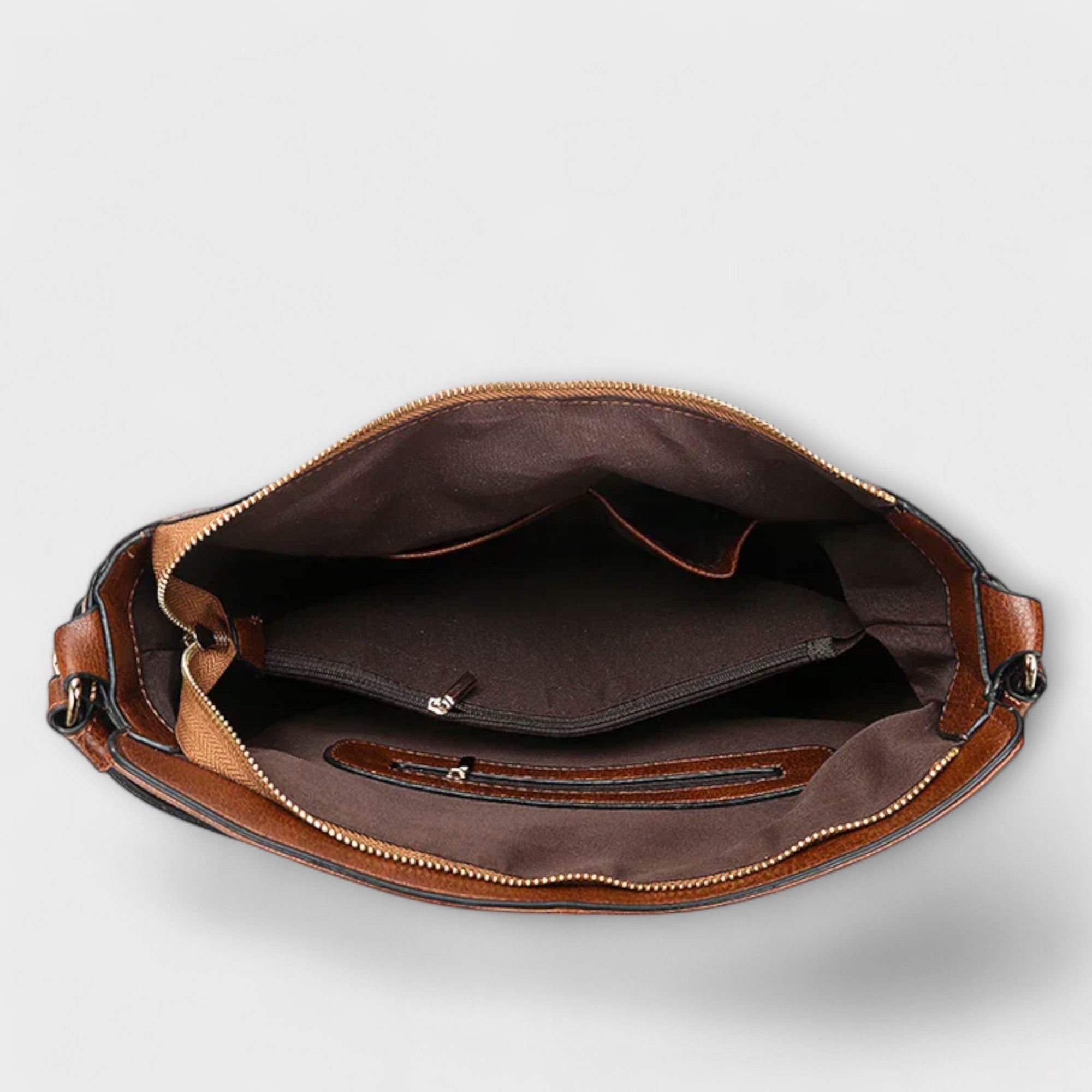 Annabelle | Zip-Accent Shoulder Bag
