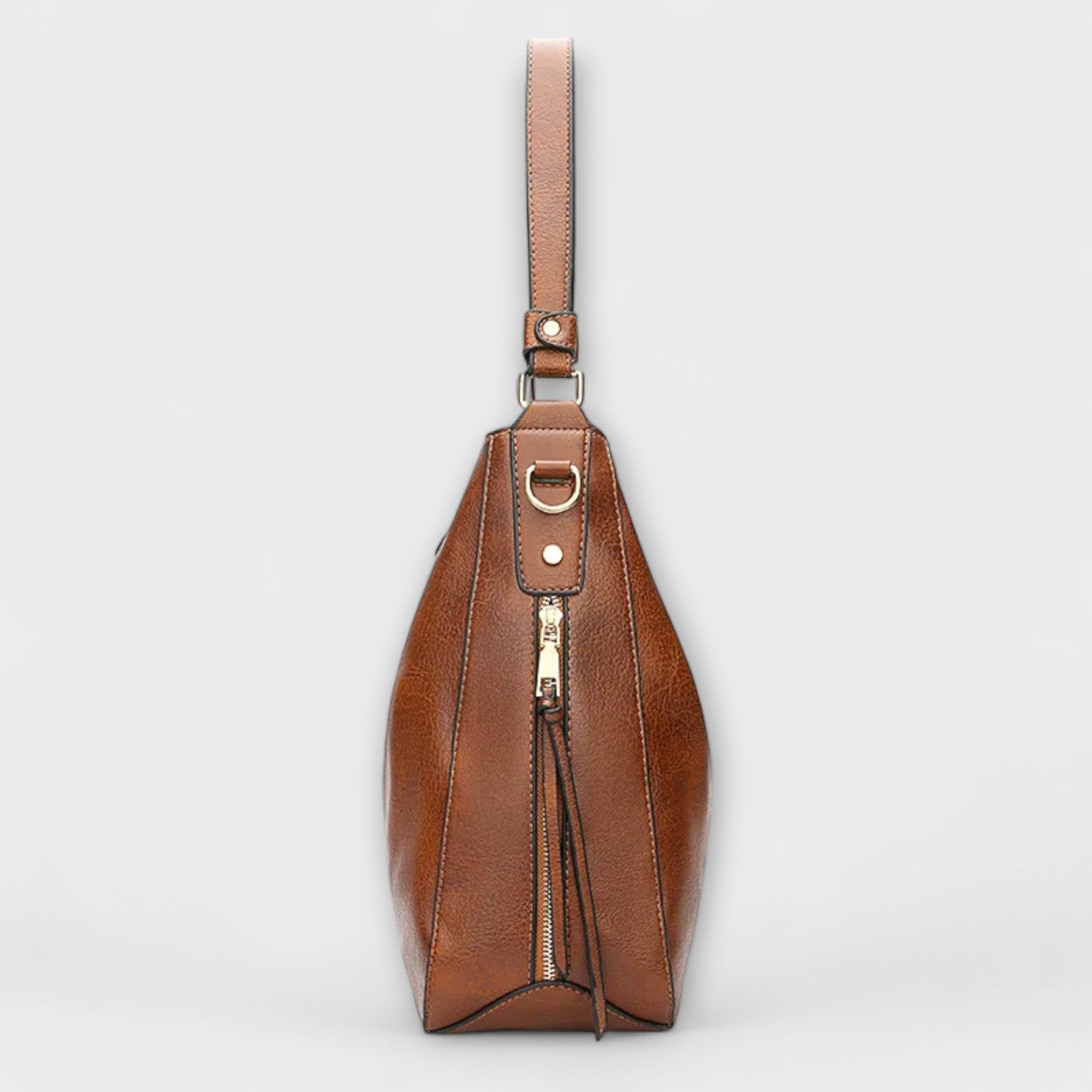 Annabelle | Zip-Accent Shoulder Bag