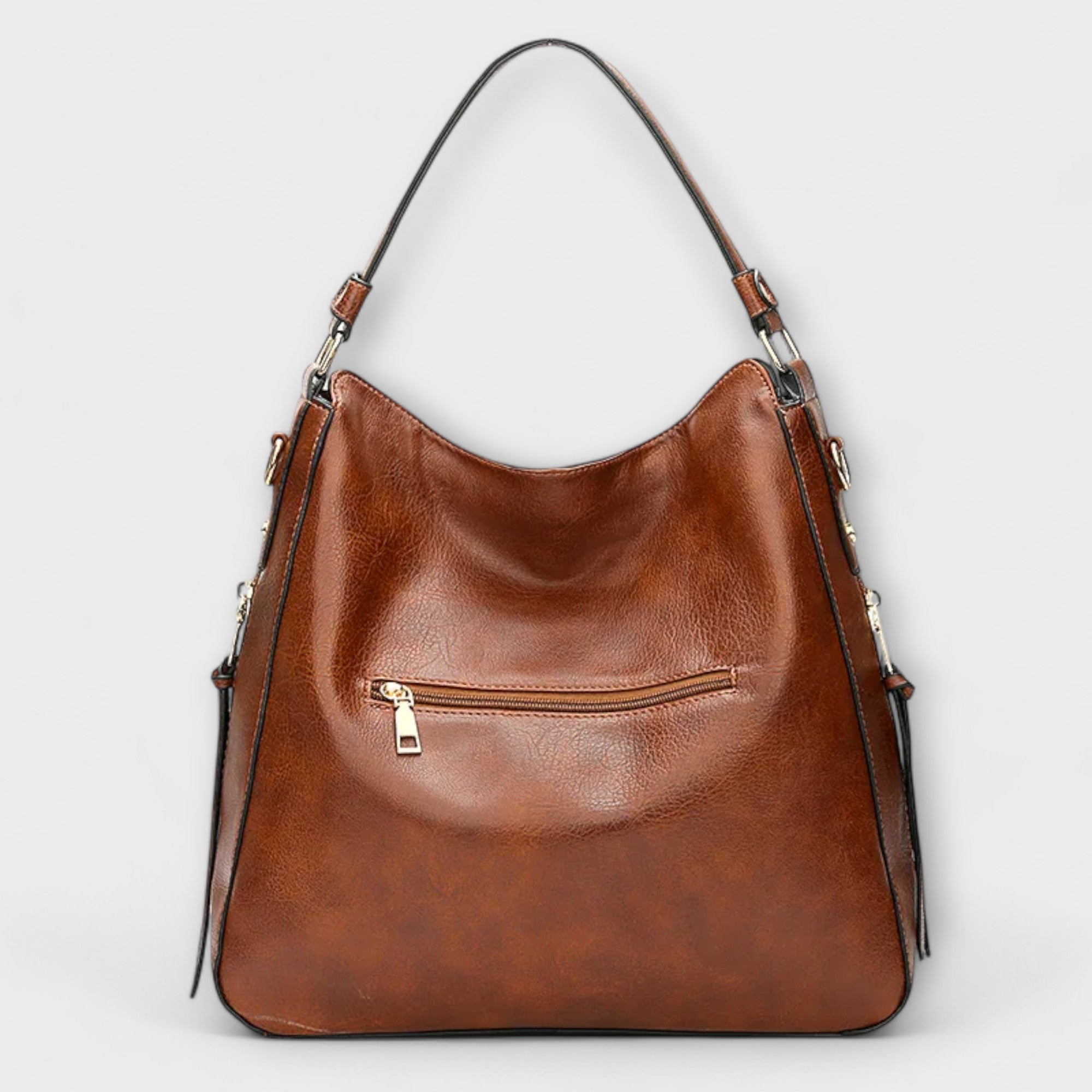 Annabelle | Zip-Accent Shoulder Bag