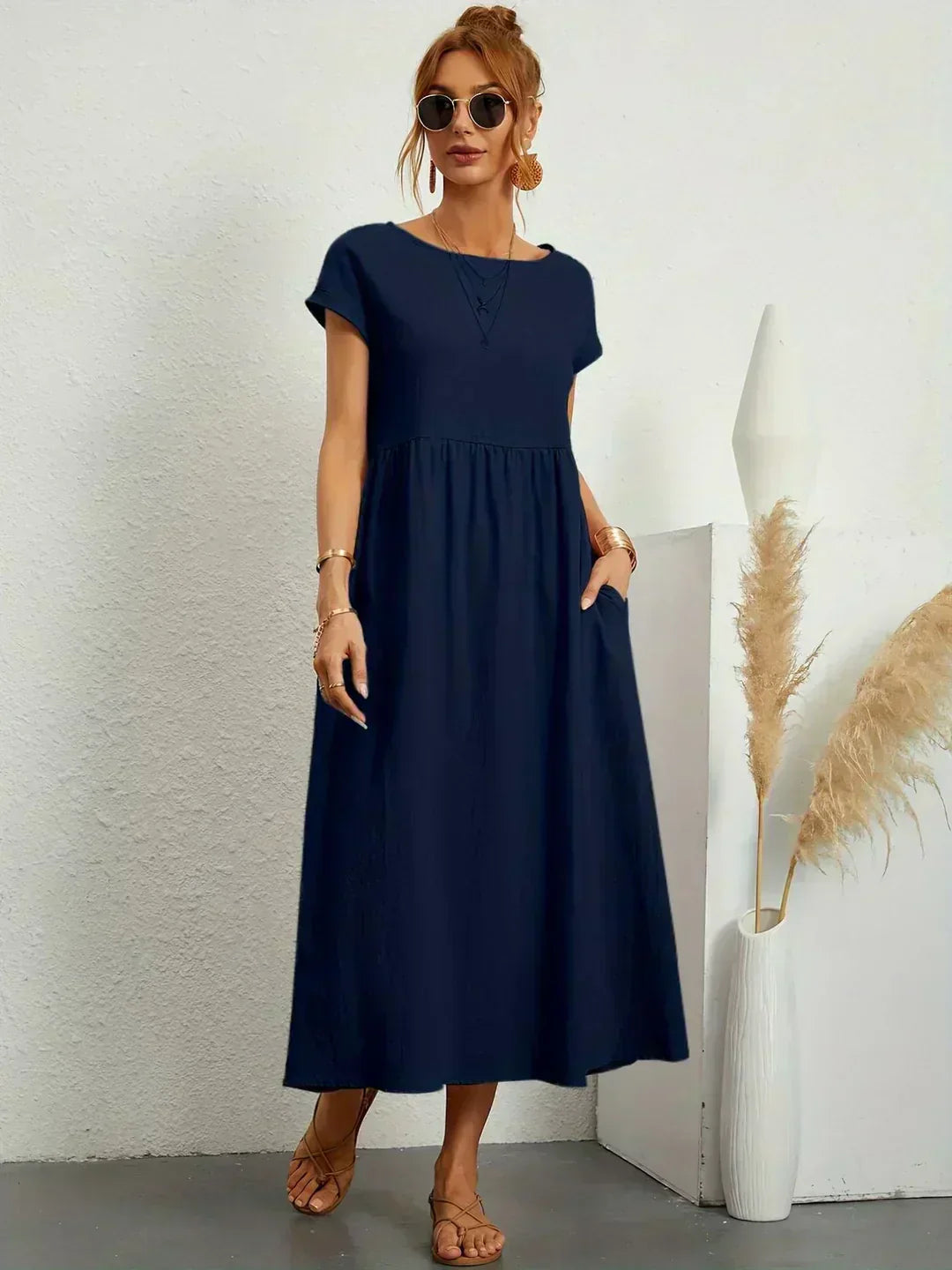 Annabelle | Soft Grace Midi Dress