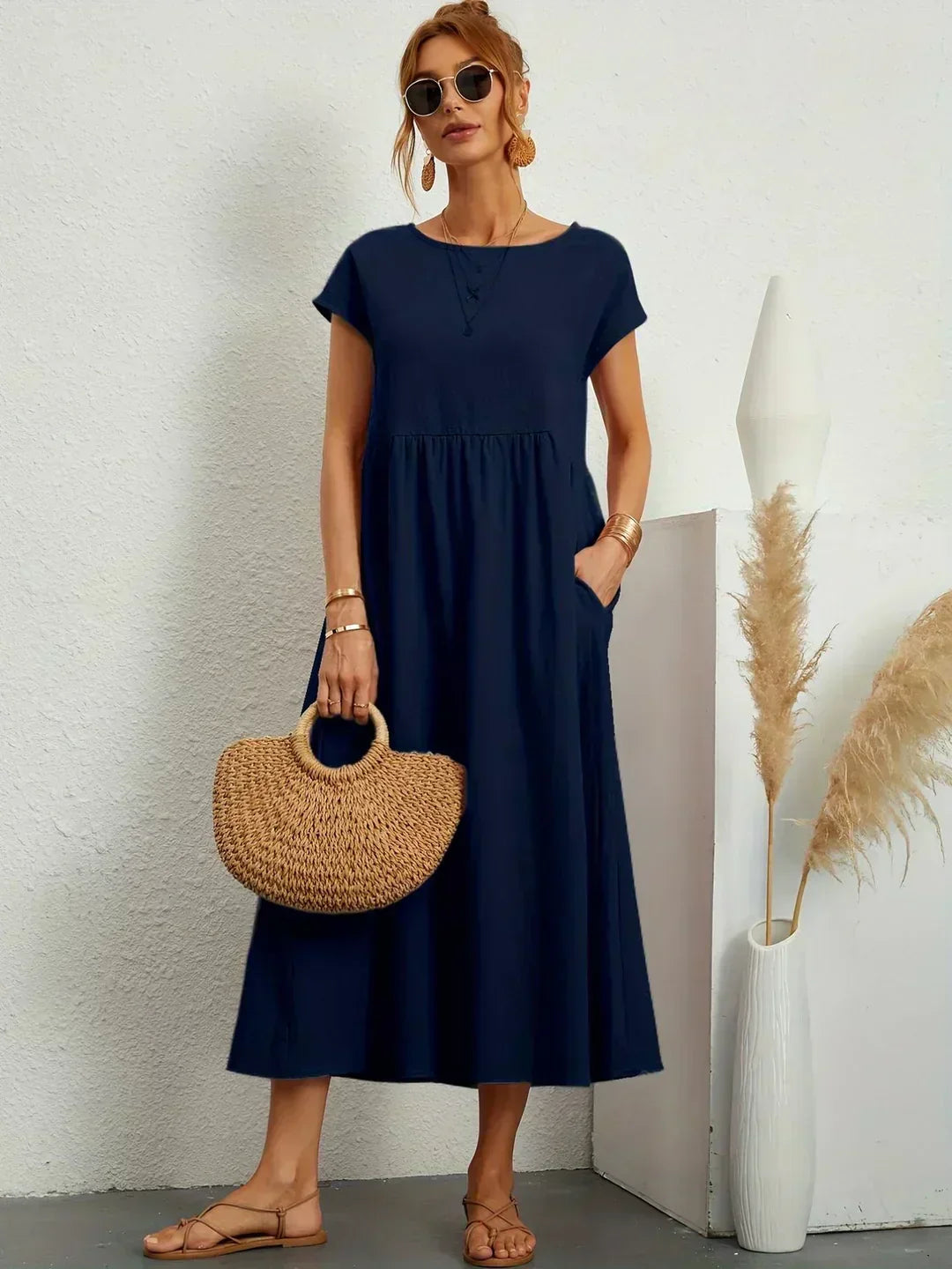 Annabelle | Soft Grace Midi Dress