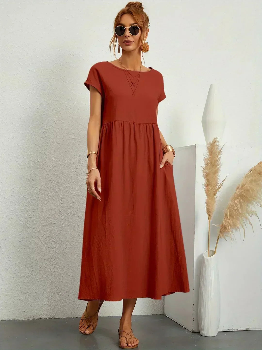 Annabelle | Soft Grace Midi Dress