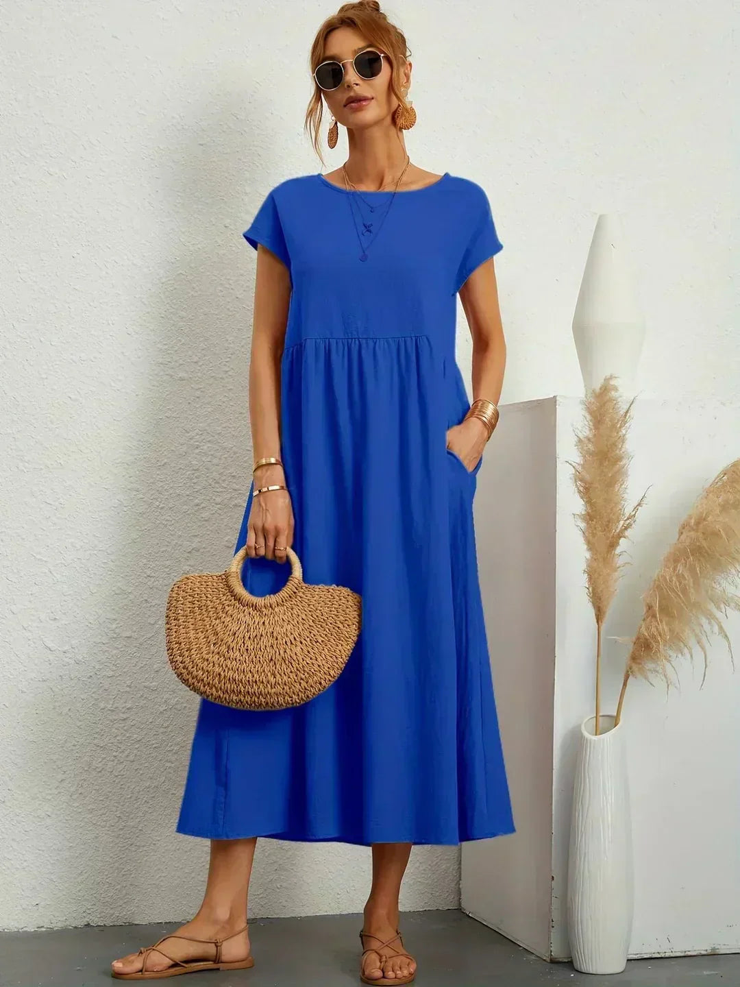 Annabelle | Soft Grace Midi Dress
