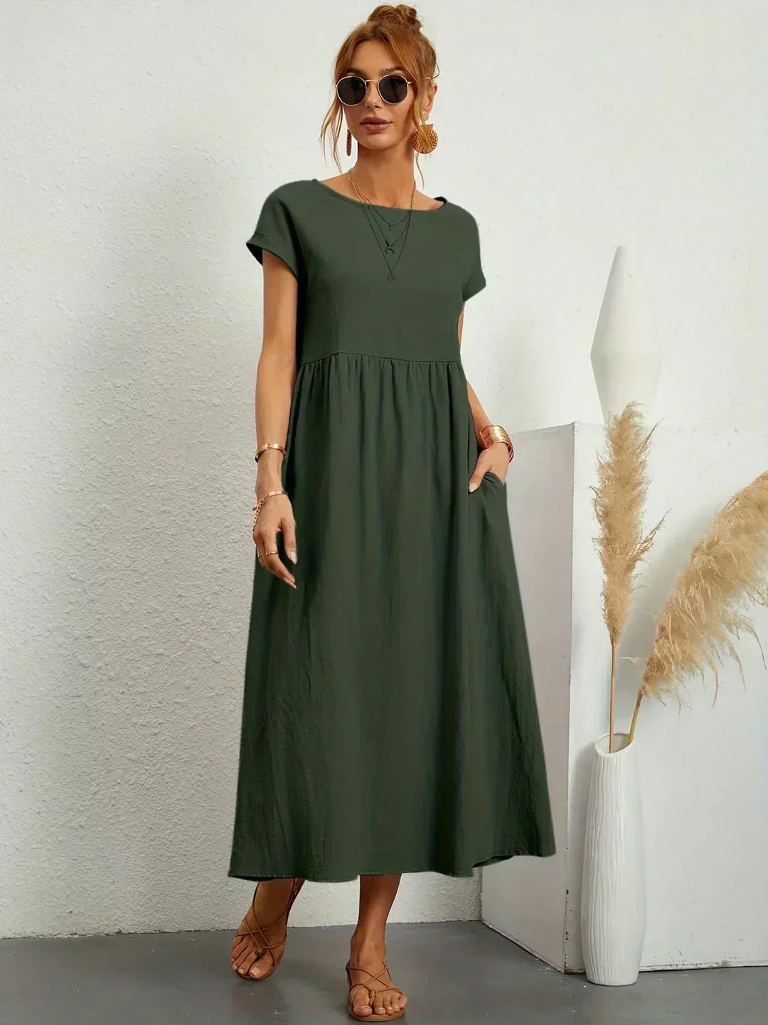 Annabelle | Soft Grace Midi Dress
