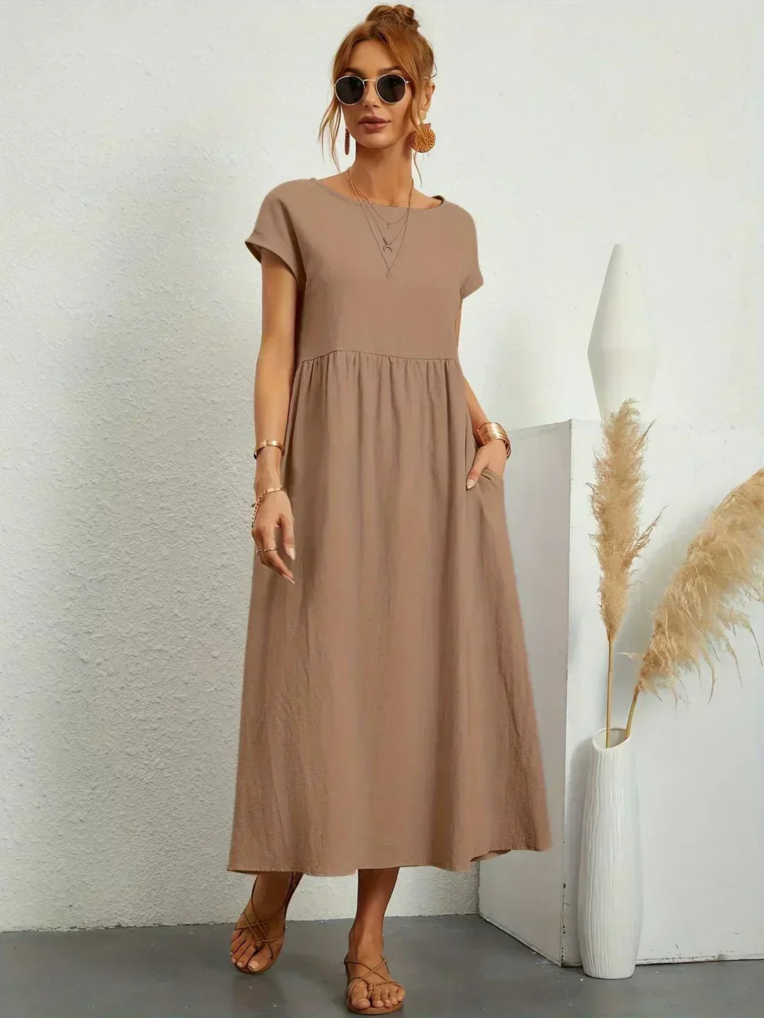 Annabelle | Soft Grace Midi Dress
