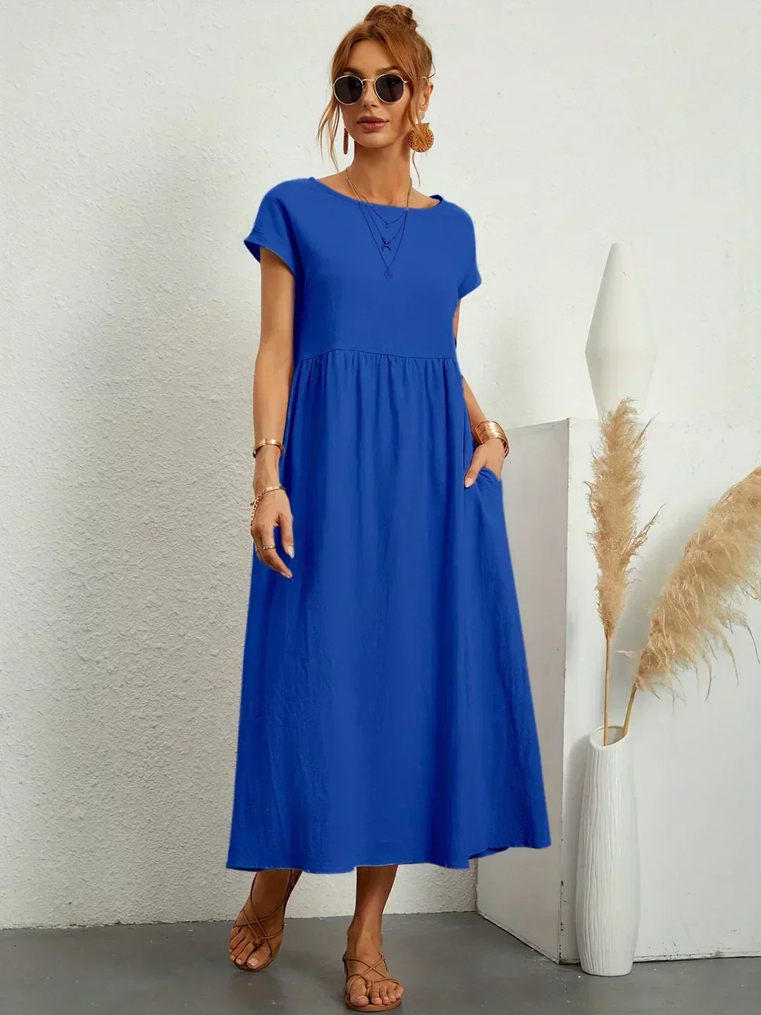 Annabelle | Soft Grace Midi Dress