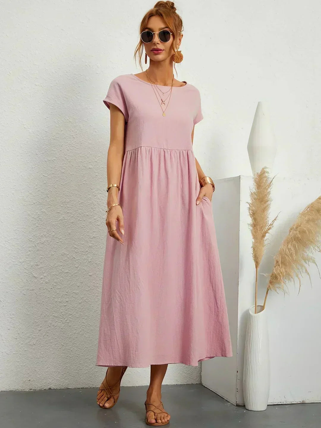 Annabelle | Soft Grace Midi Dress