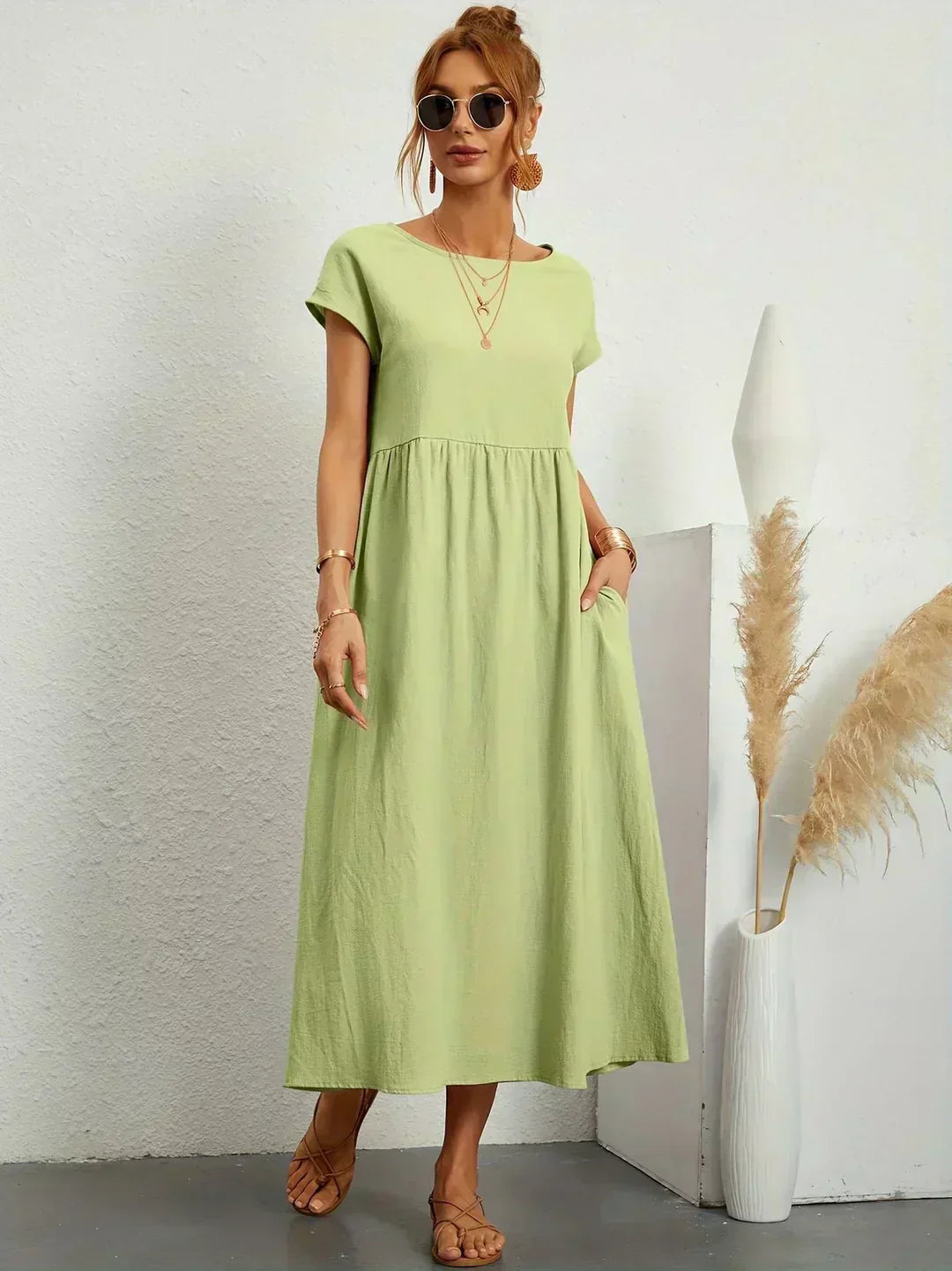 Annabelle | Soft Grace Midi Dress