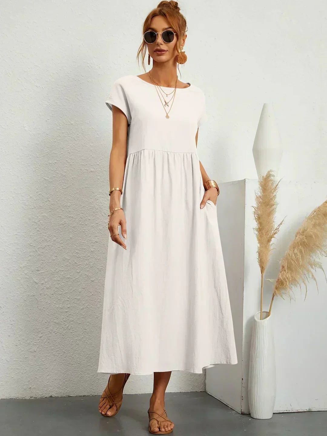 Annabelle | Soft Grace Midi Dress