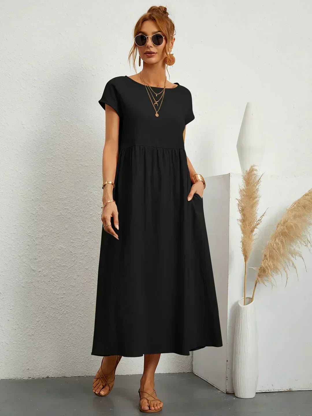 Annabelle | Soft Grace Midi Dress