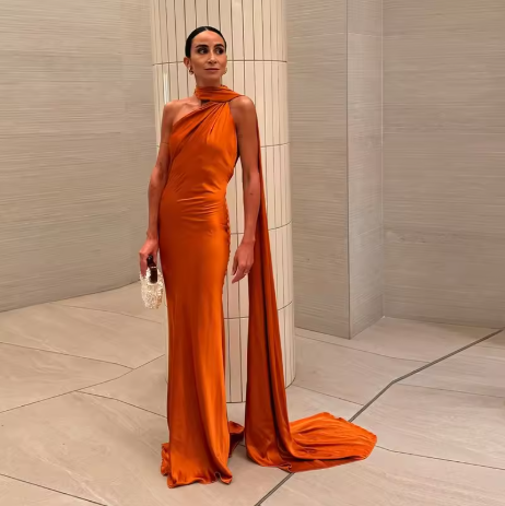 Hannah | Elegant One-Shoulder Maxi Dress
