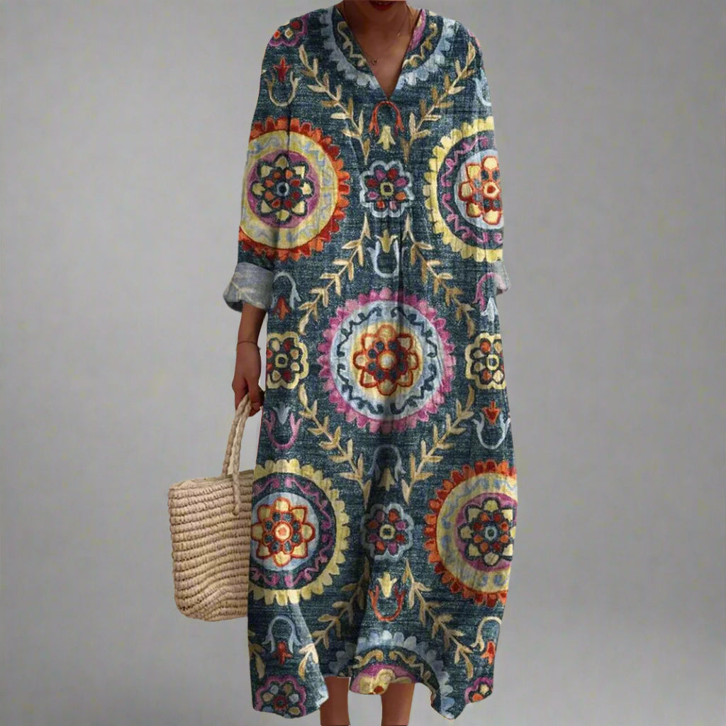 Maren | Stylish Colorful Pattern Dress