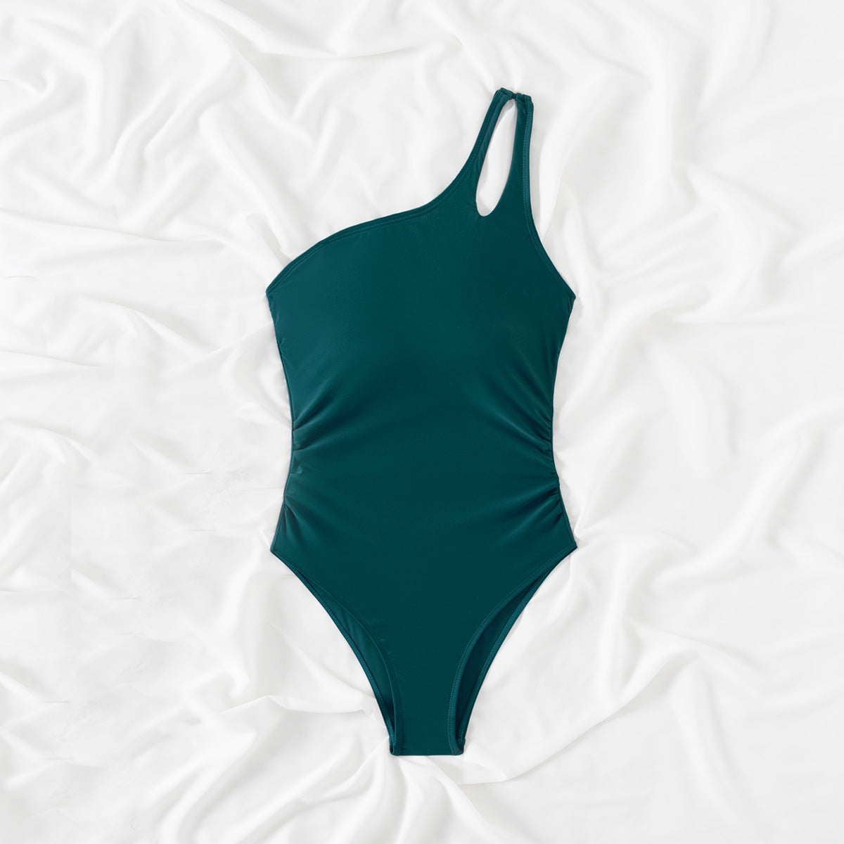 Faith | One-Shoulder Leopard Swimsuit