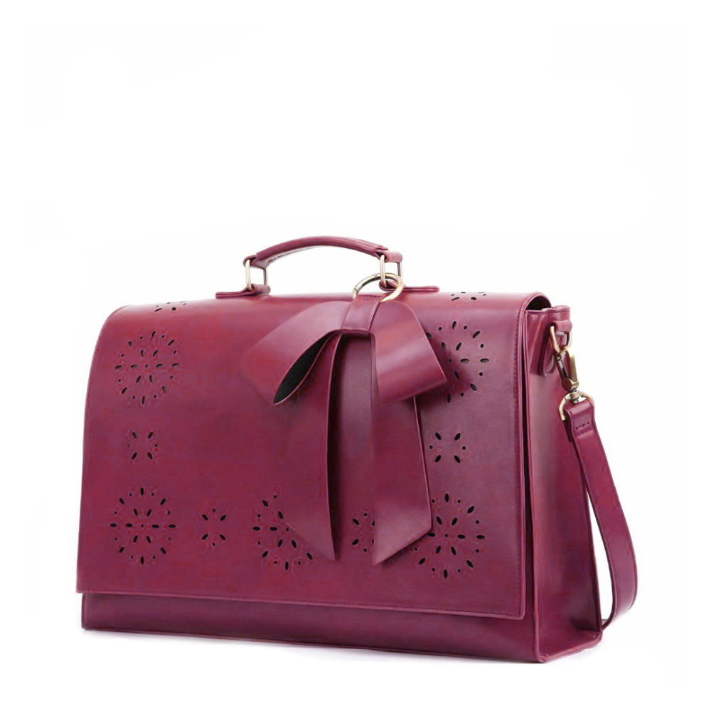 Caitlin | Elegant Bow Flap Tote Bag
