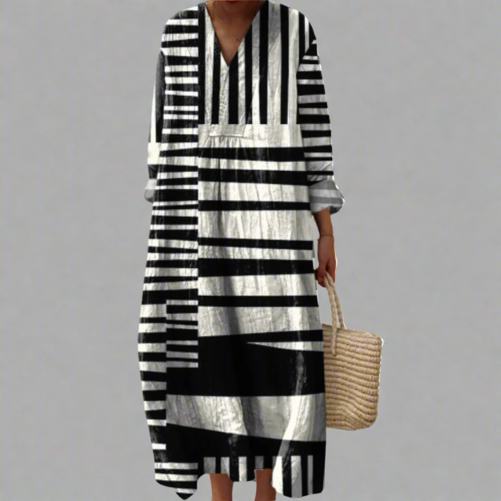Maisie | Bold Casual Striped Dress