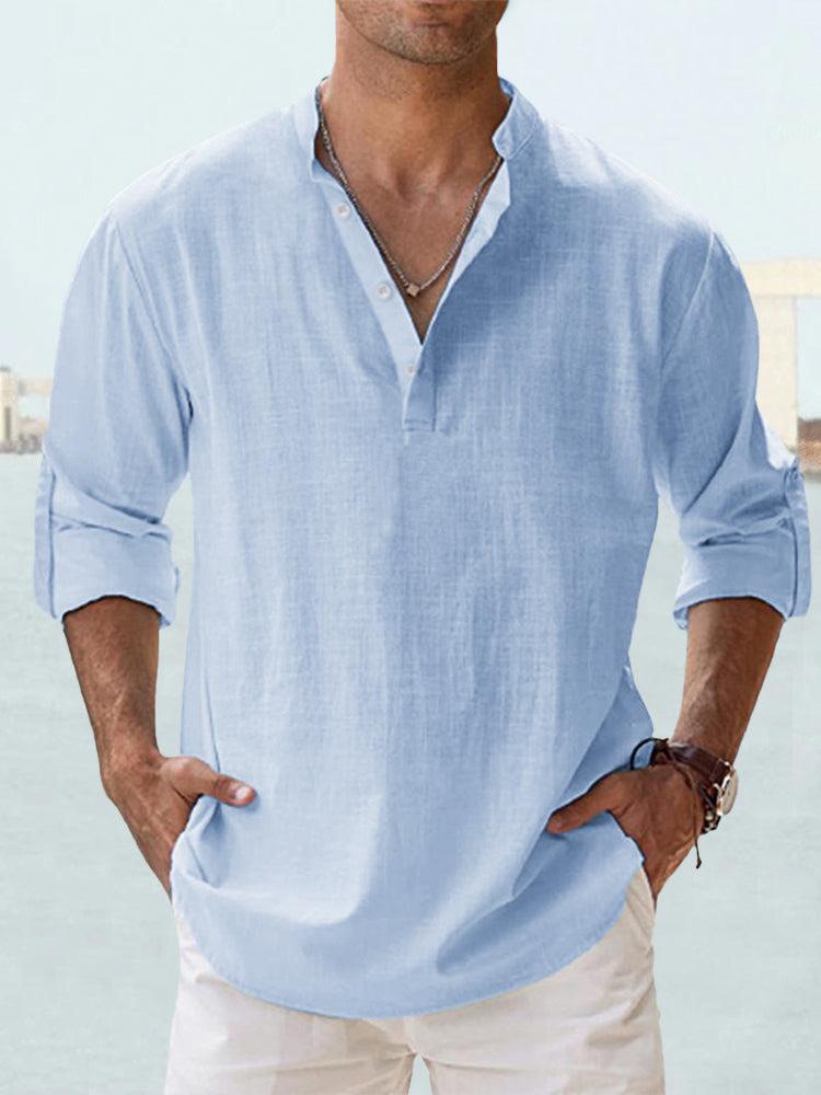 Noah™ | Breathable Linen Shirt