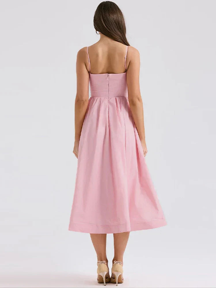 Anastasia | Elegant Summer Midi Dress