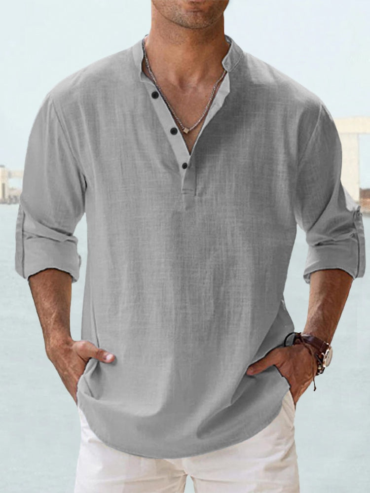 Noah™ | Breathable Linen Shirt
