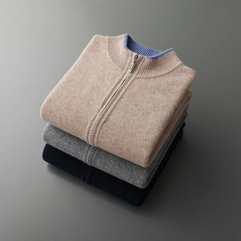 Eli | Relaxed Fit Sweater with Zip