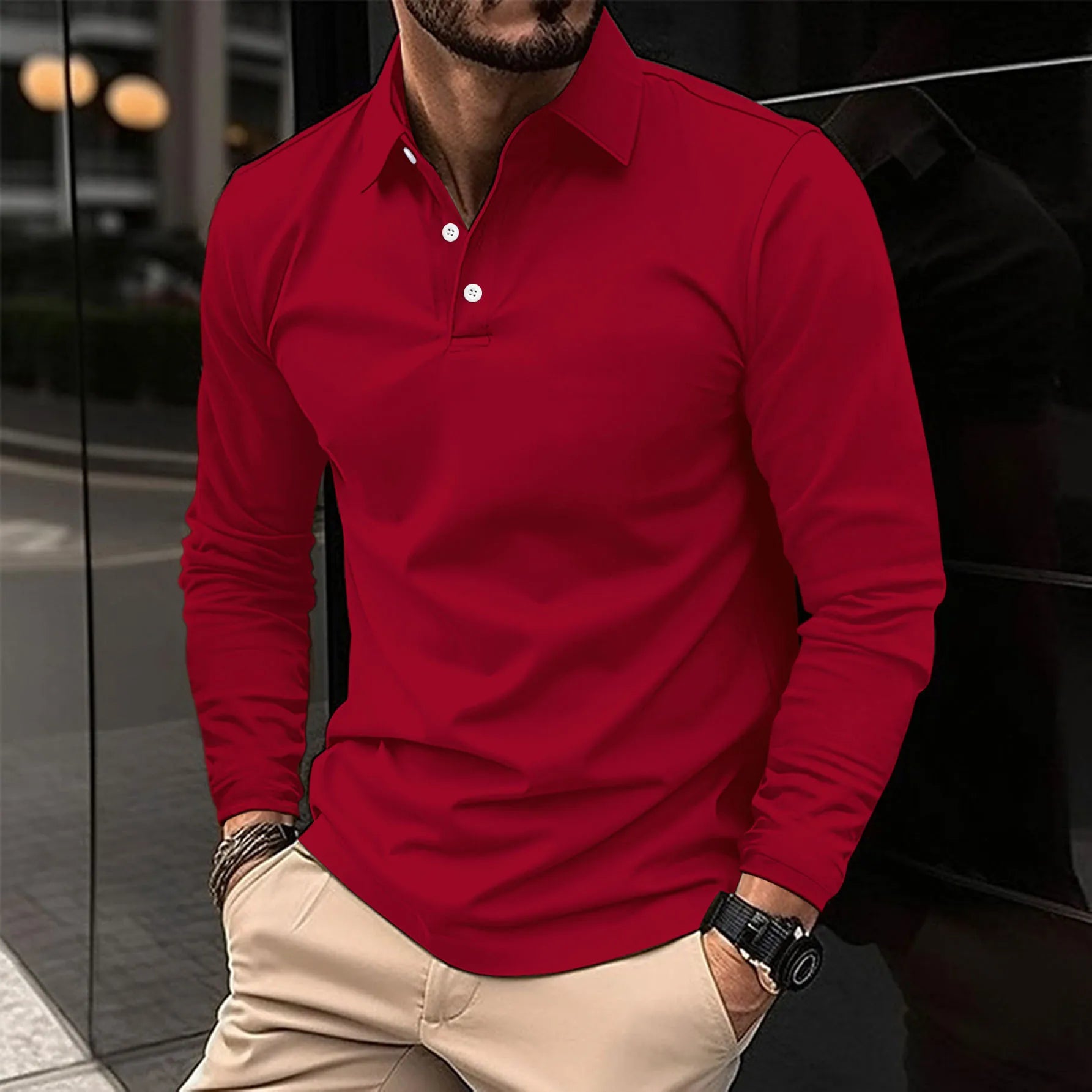 Emmanuel | Stylish Breathable Polo Men