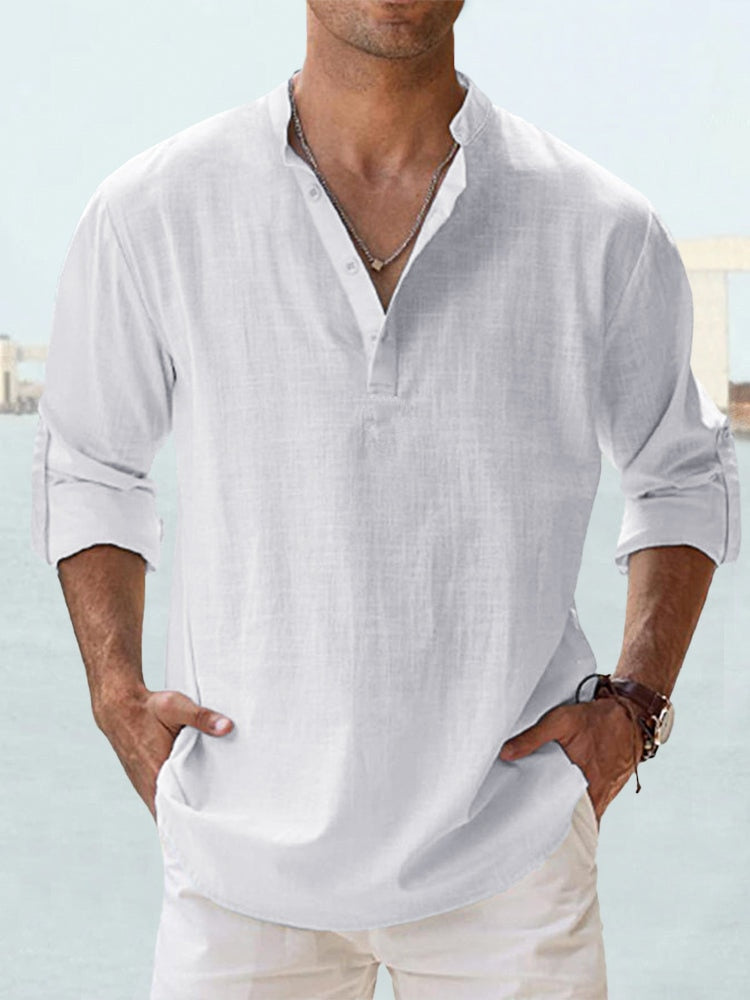 Noah™ | Breathable Linen Shirt