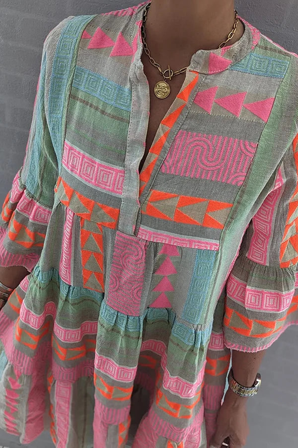 Anna | Festival Spirit Geo Tunic Dress