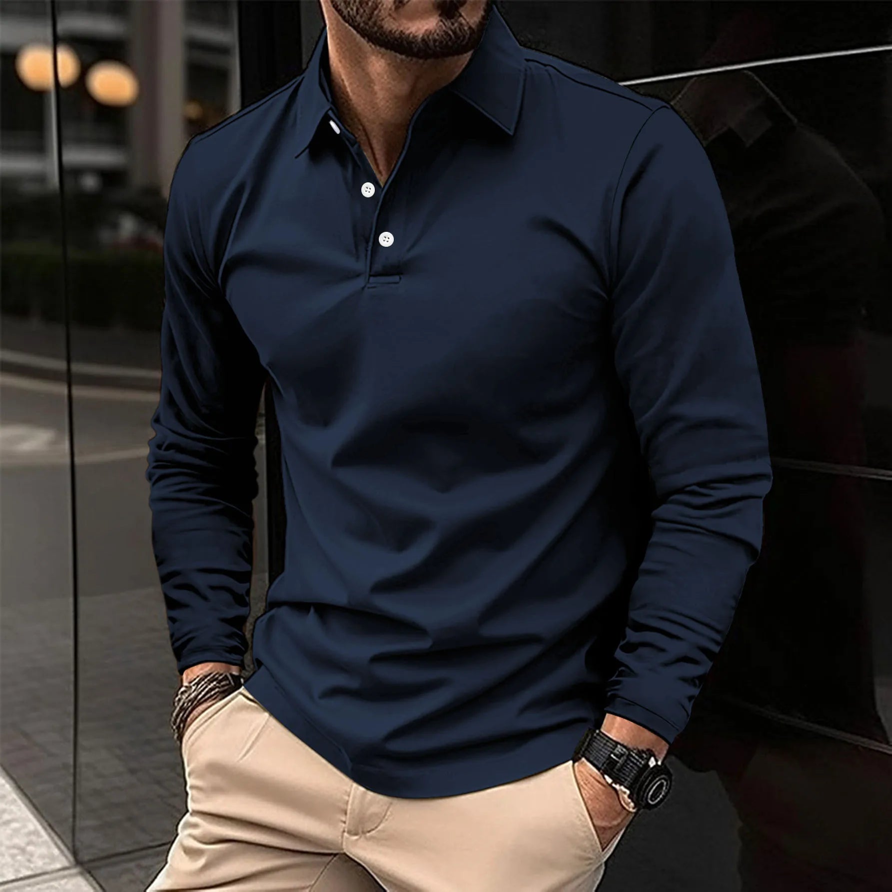 Emmanuel | Stylish Breathable Polo Men
