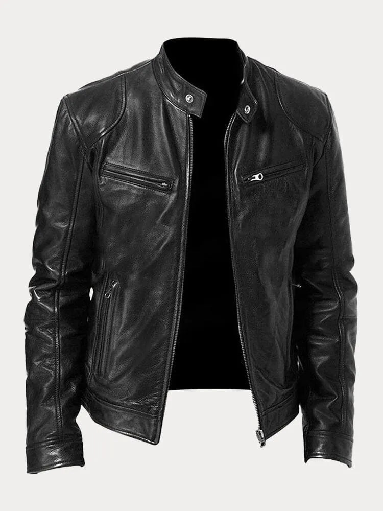 Malcolm | Stylish Leather Jacket Men