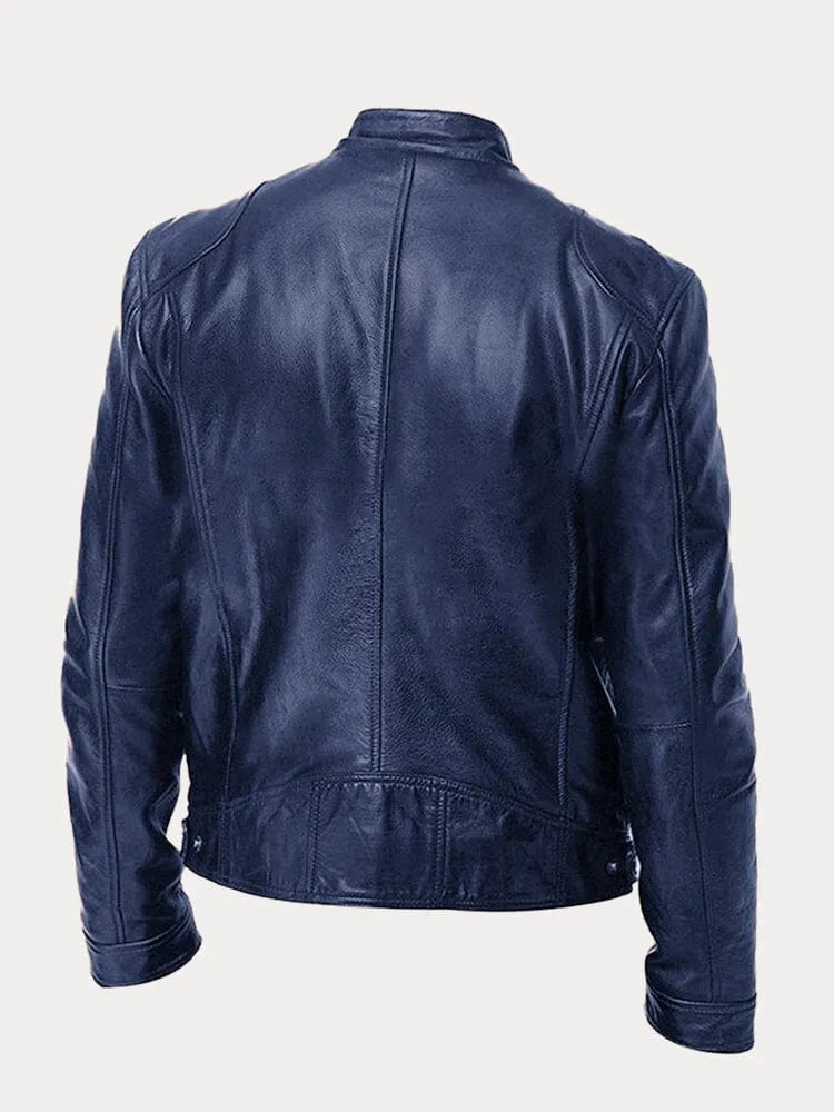 Malcolm | Stylish Leather Jacket Men