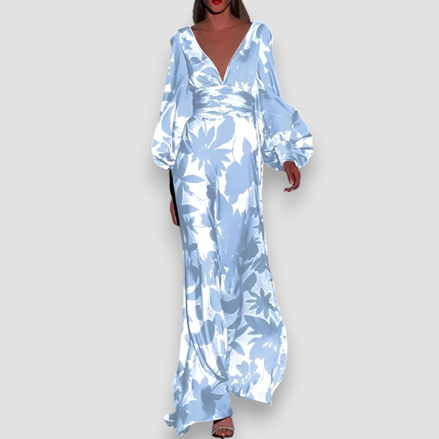Diana | Elegant Vibrant Satin Dress