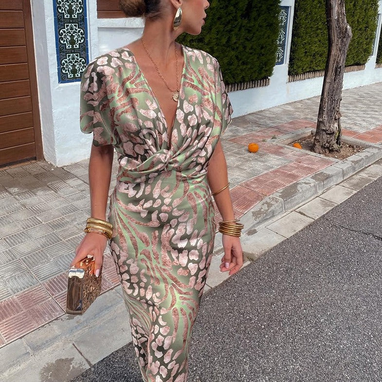 Sophia | Elegant Summer Twist Dress