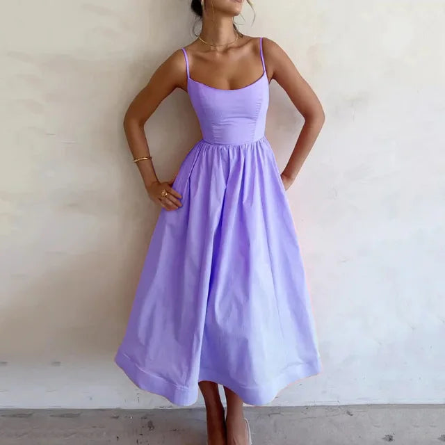 Anastasia | Elegant Summer Midi Dress