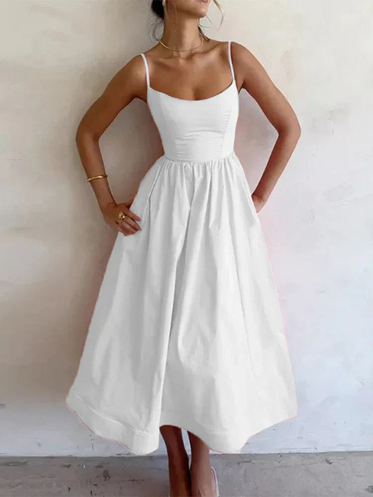 Anastasia | Elegant Summer Midi Dress