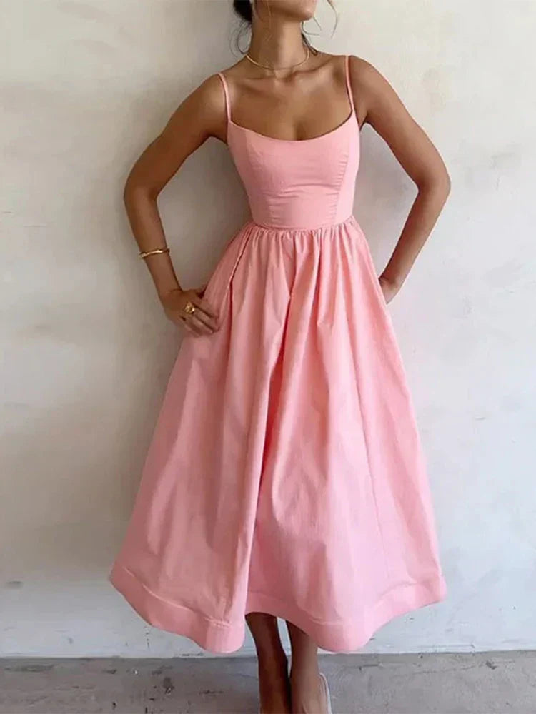 Anastasia | Elegant Summer Midi Dress