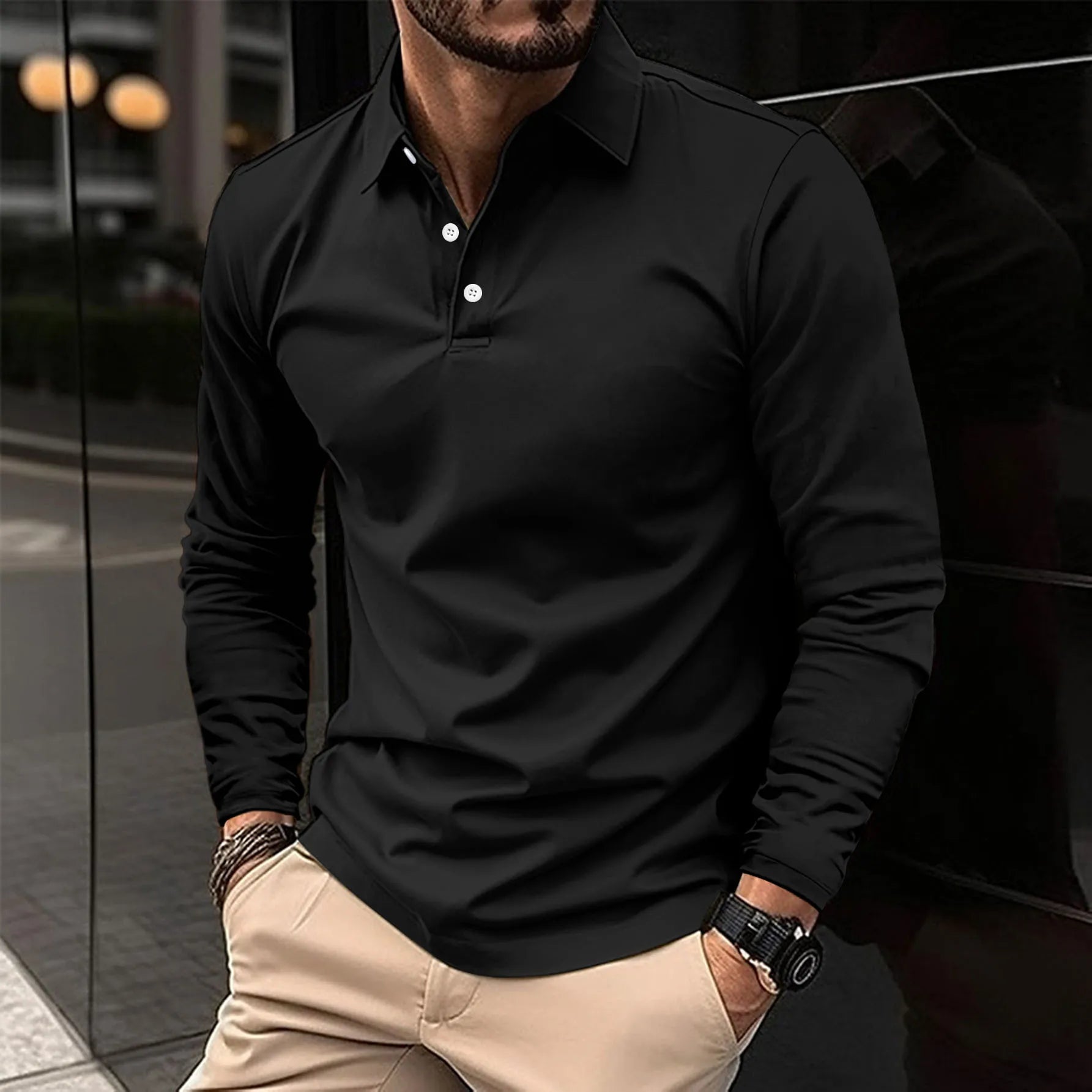 Emmanuel | Stylish Breathable Polo Men