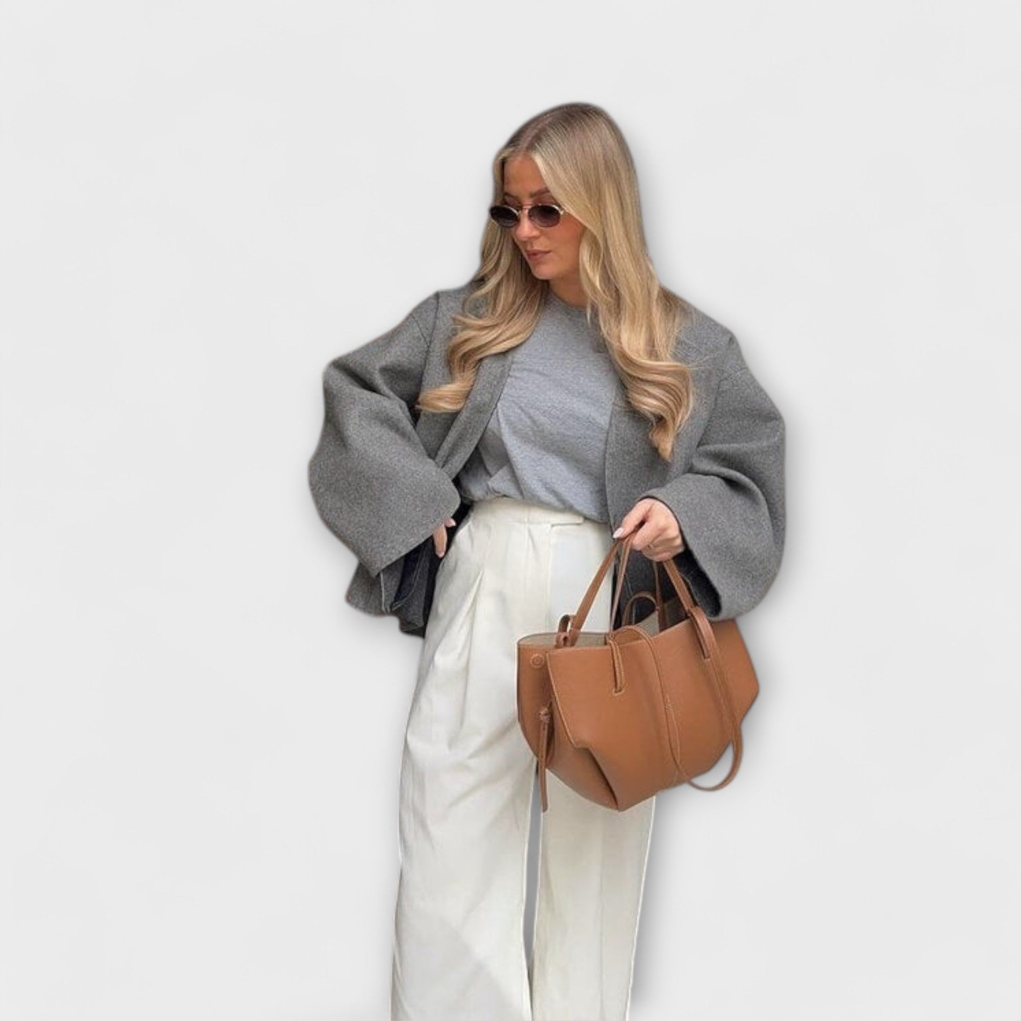 Heather | Stylish Structured Tote Bag
