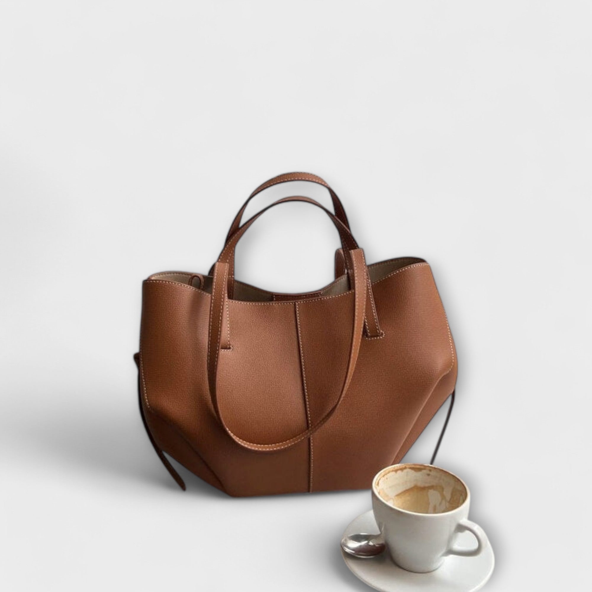 Heather | Stylish Structured Tote Bag