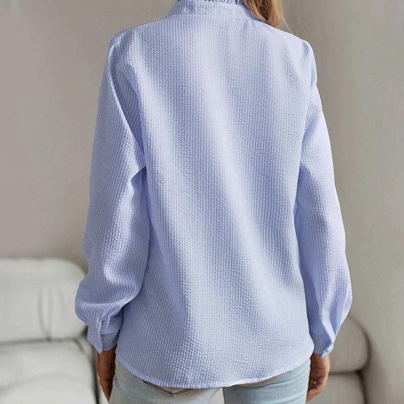 Sofia Bellini Ruffle Trim Shirt