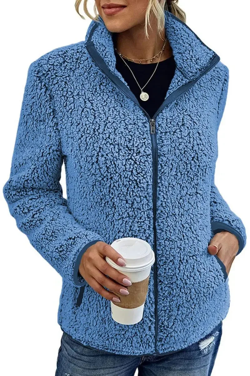 Silvia™ - Trendy and warm fleece vest