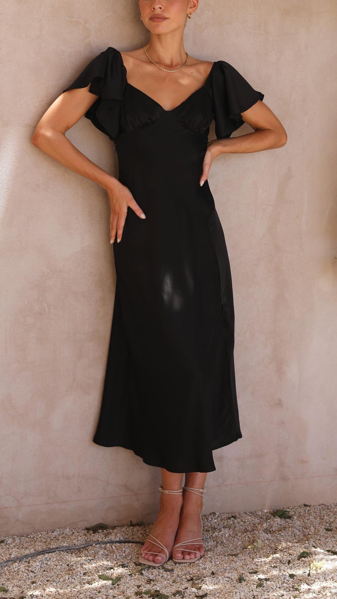 Rosa | Elegant Off-Shoulder Dress
