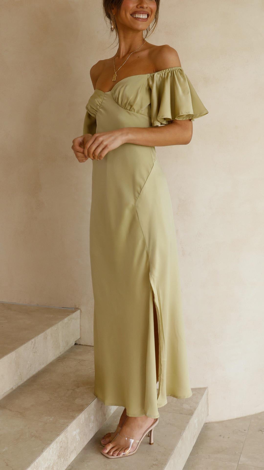 Rosa | Elegant Off-Shoulder Dress