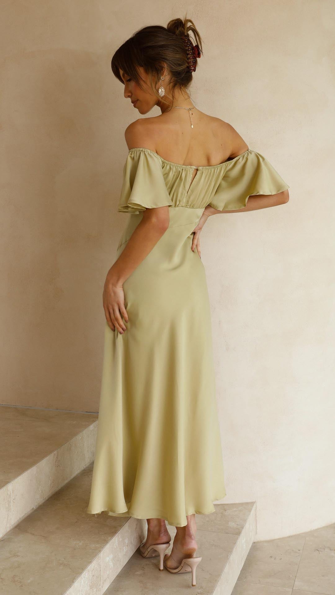 Rosa | Elegant Off-Shoulder Dress