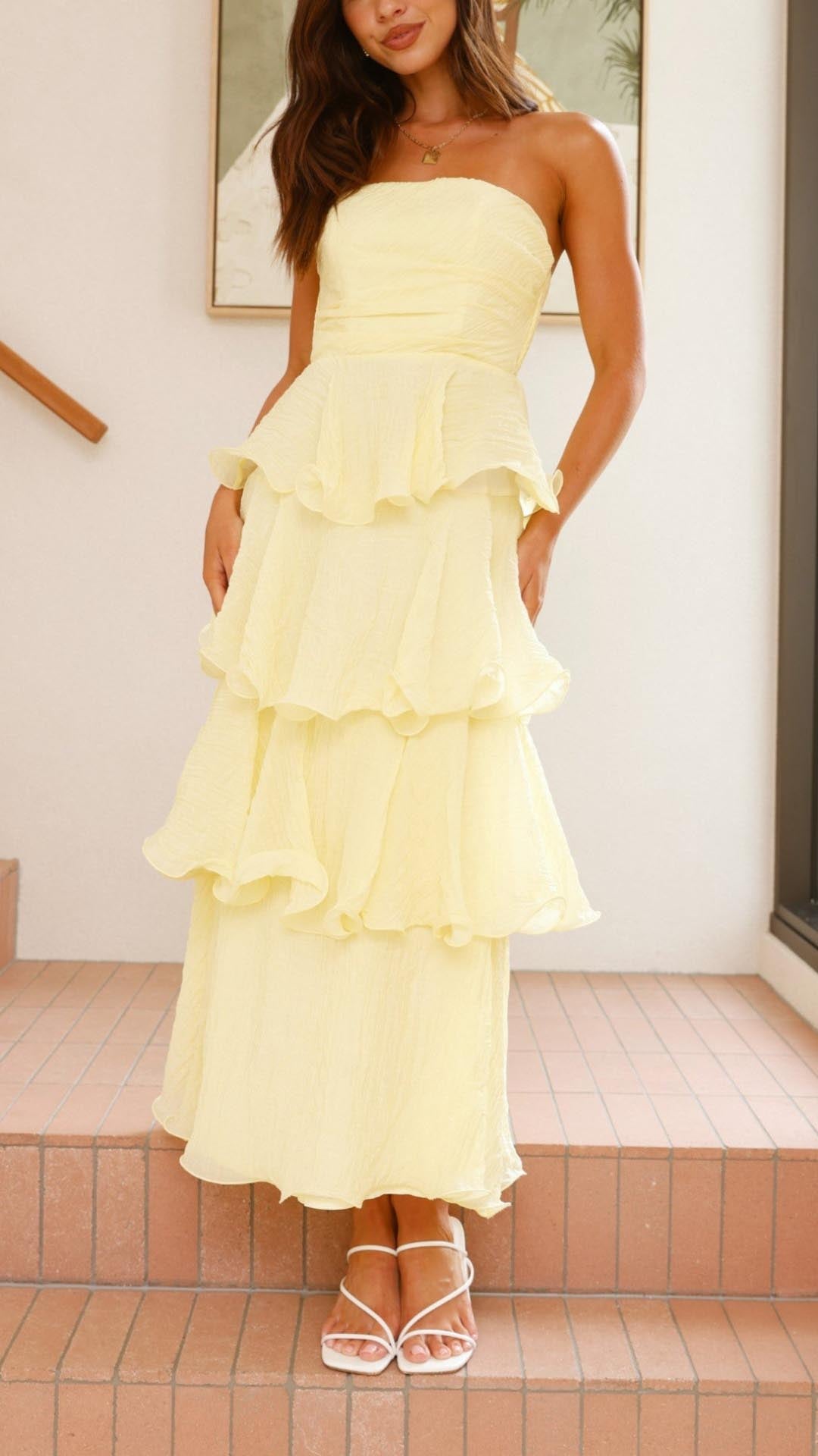 Beatrice | Elegant Satin Off-Shoulder Dress