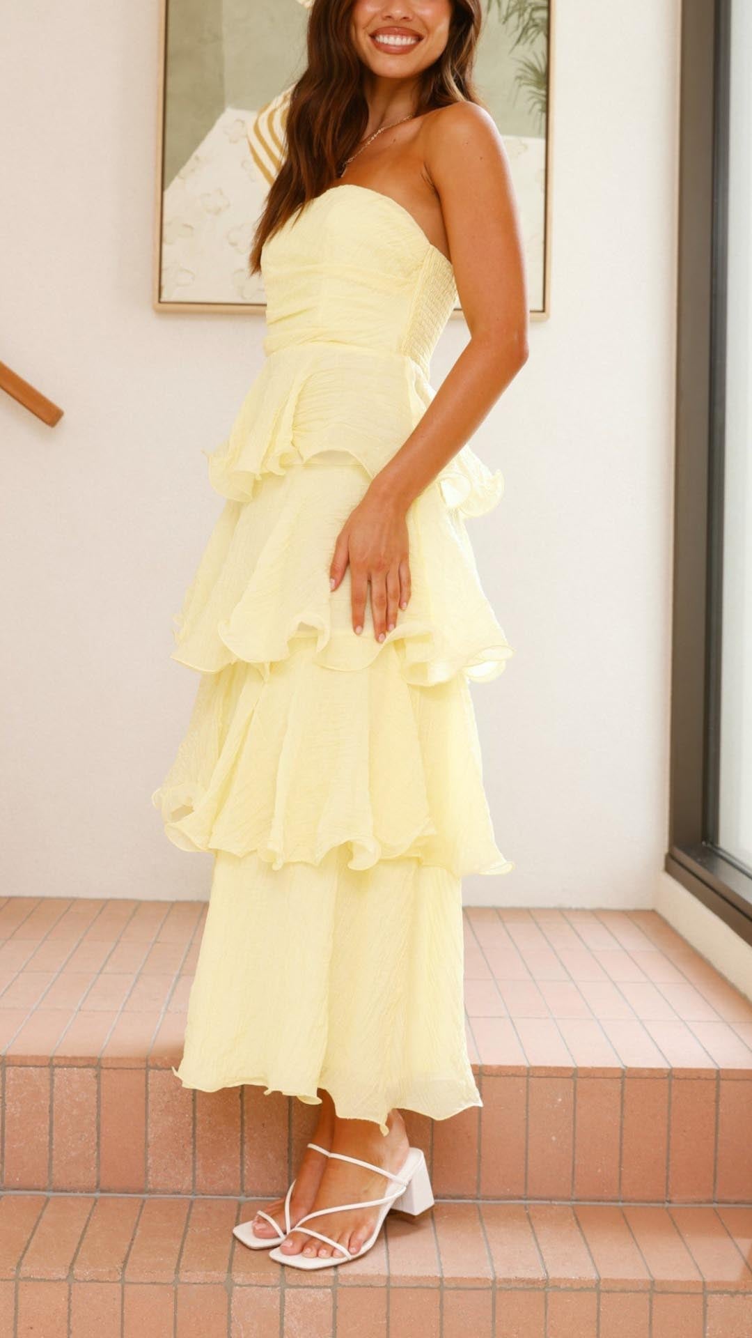 Beatrice | Elegant Satin Off-Shoulder Dress