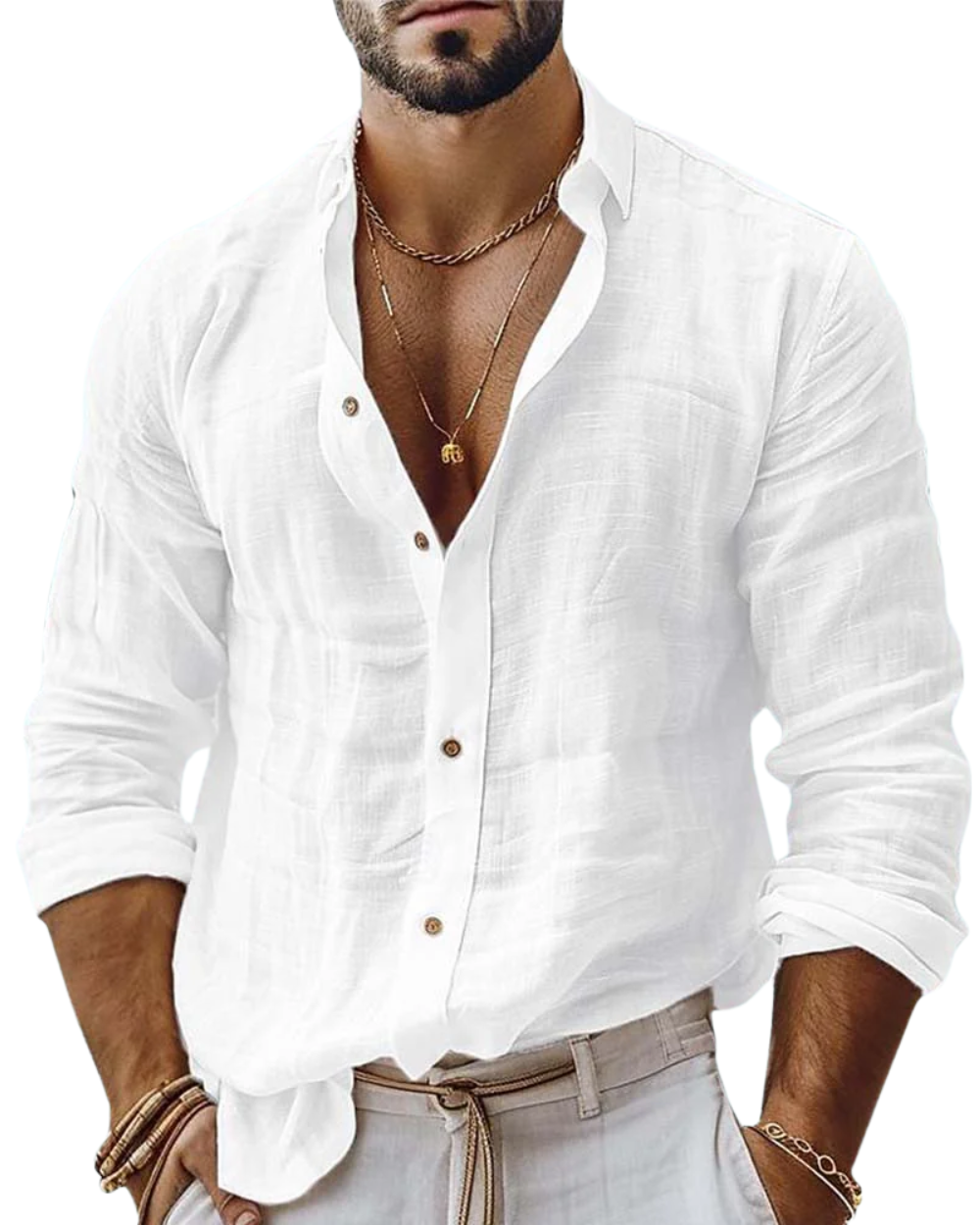 Ethan | Casual Beach Shirt Men