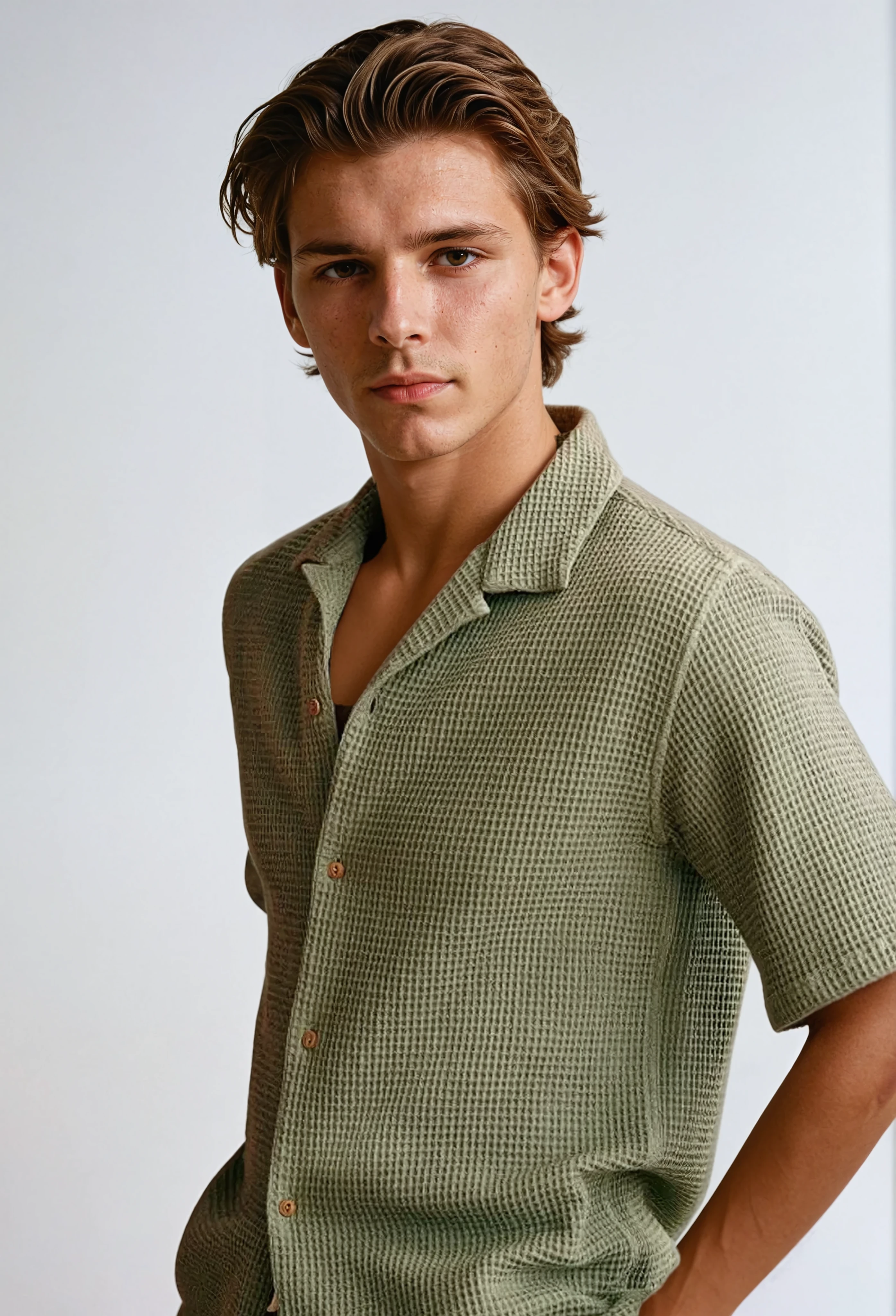 Hunter | Stylish Breathable Textured Shirt
