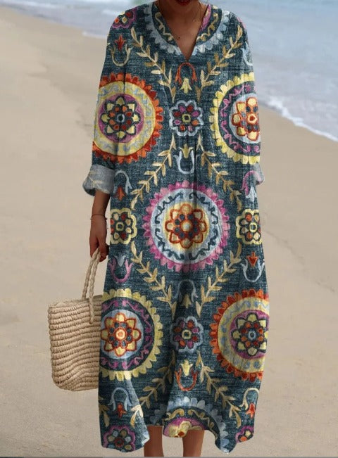 Brooke | Sunwheel Coast Embroidered Dress