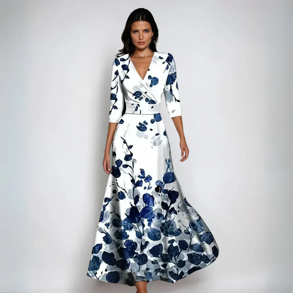 Bonnie | Elegant Summer Floral Dress